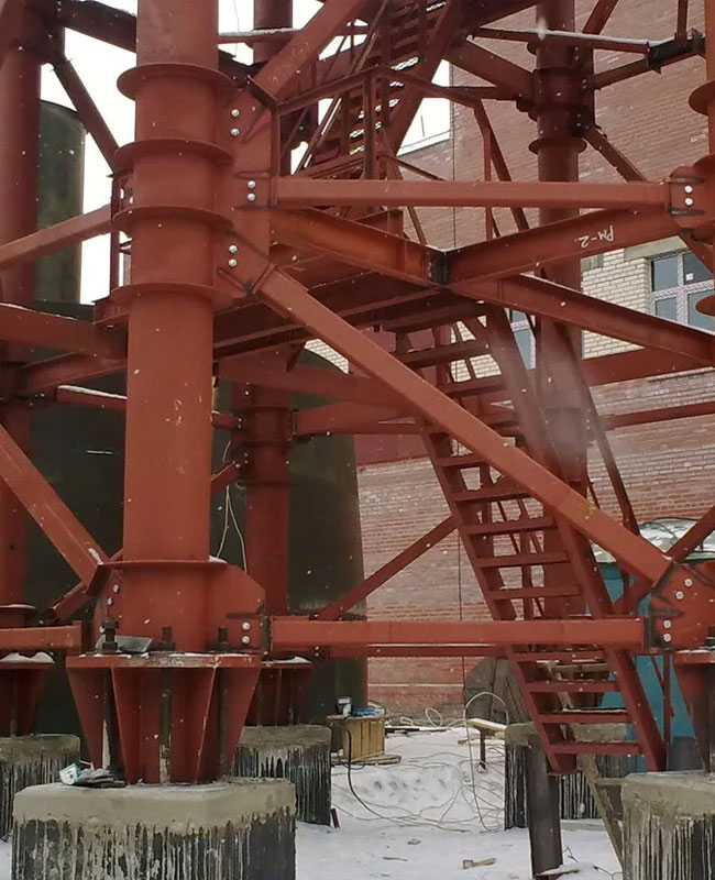 Заказать Металлические колонны